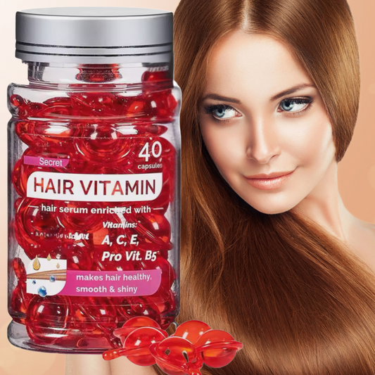 Capsule cu vitamine pentru păr – frumusețe concentrată în fiecare picătură