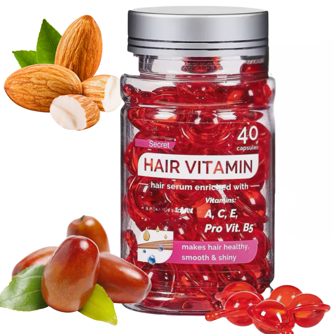 Capsule cu vitamine pentru păr – frumusețe concentrată în fiecare picătură