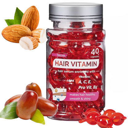Capsule cu vitamine pentru păr – frumusețe concentrată în fiecare picătură